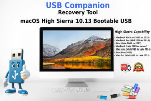 macOS High Sierra 10.13 Bootable USB Recovery Tool