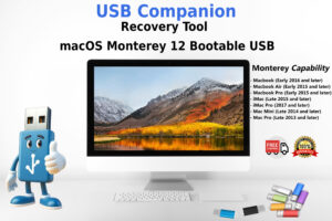 macOS Monterey 12.0 Bootable USB Recovery Tool