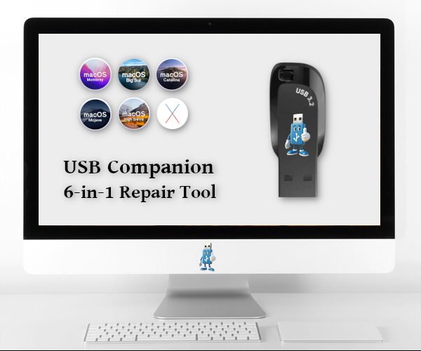 Bootable USB Companion Repair Tool for MacOS